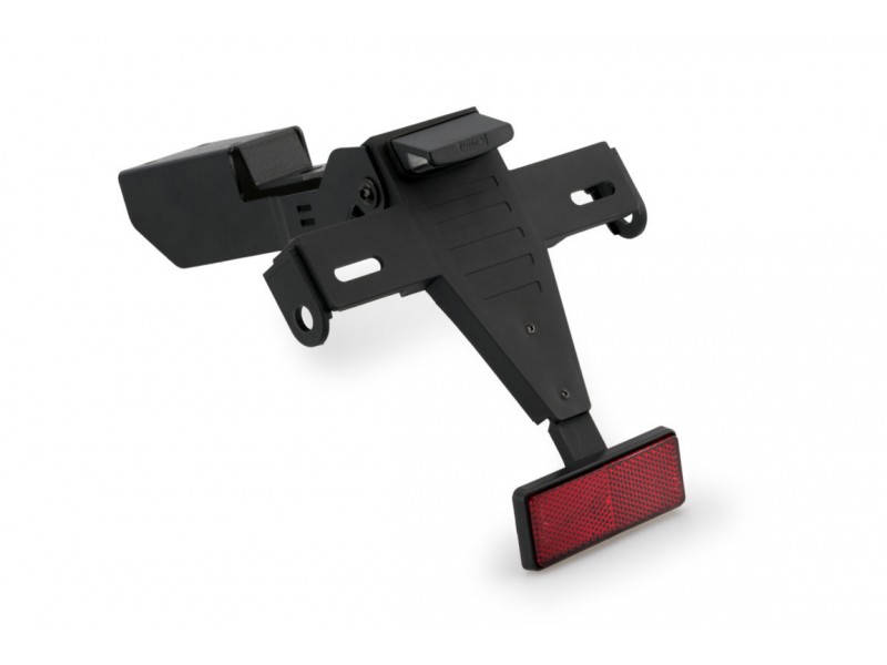 Adjustable license support PUIG 21493N Negru