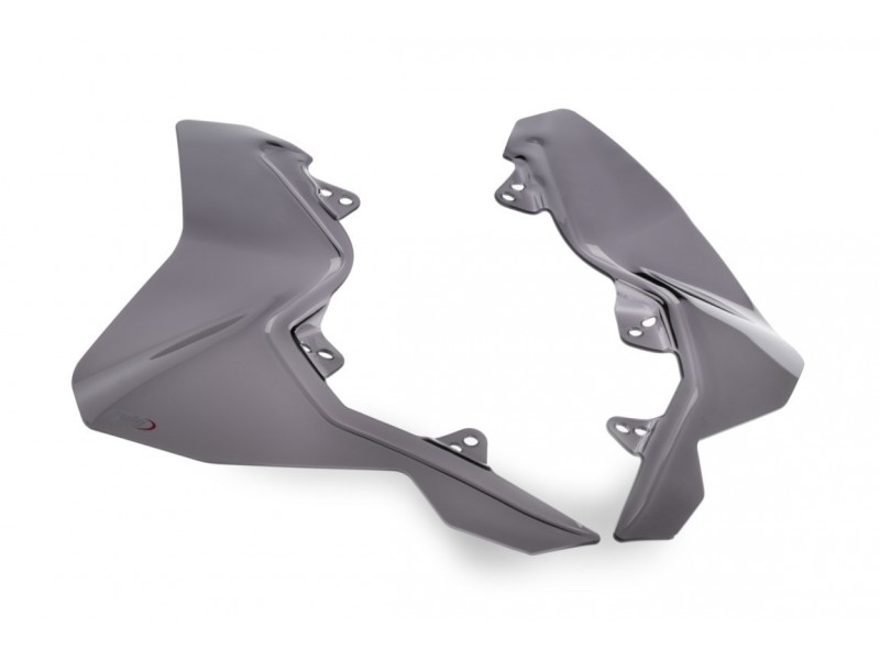 Front deflectors PUIG 21392F dark smoke