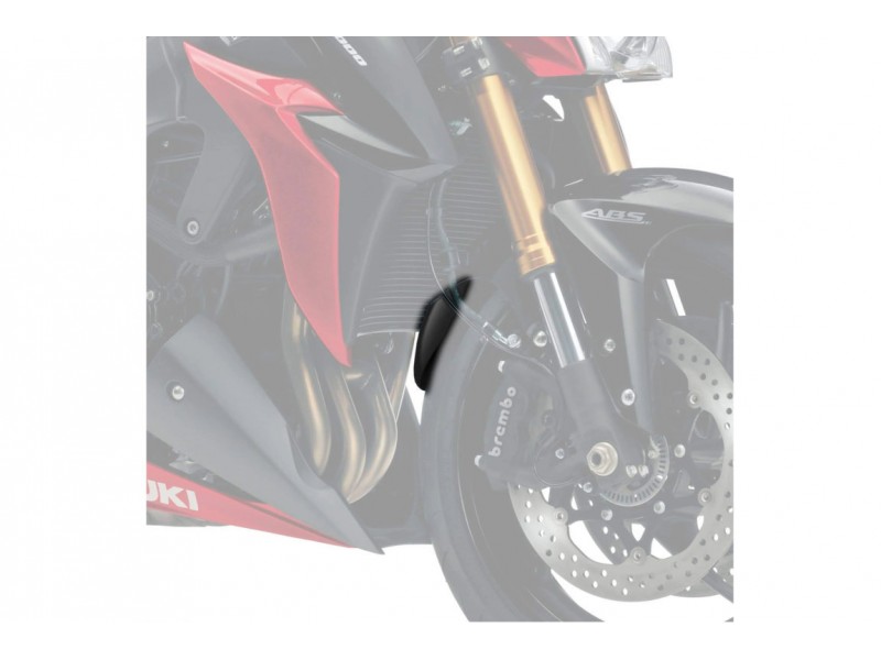 Front fender extension PUIG 21315N Negru