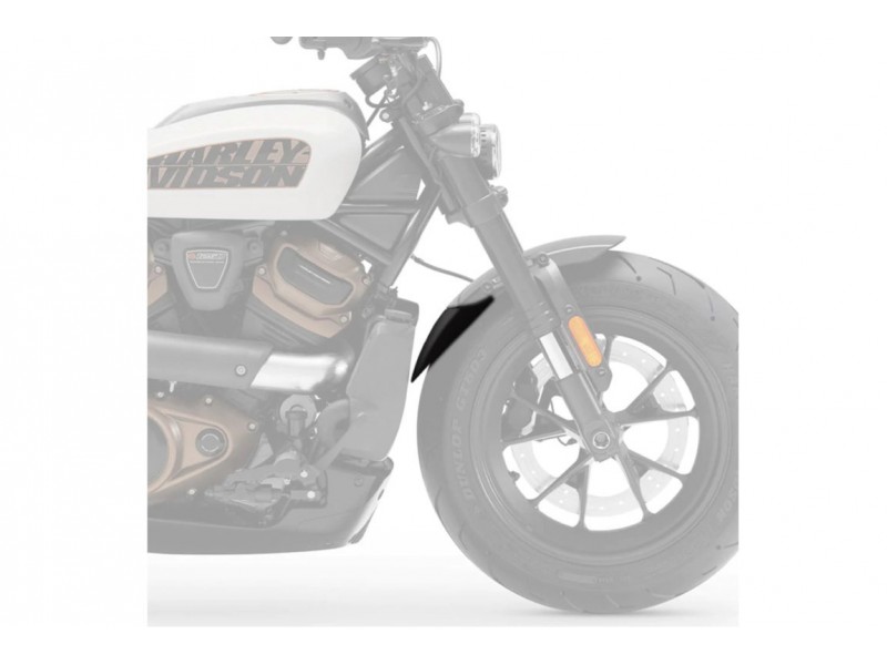 Front fender extension PUIG 21368N Negru