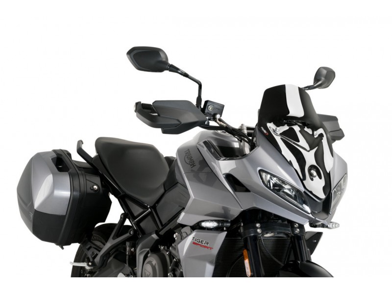 Windscreen PUIG SPORT 21318N Negru
