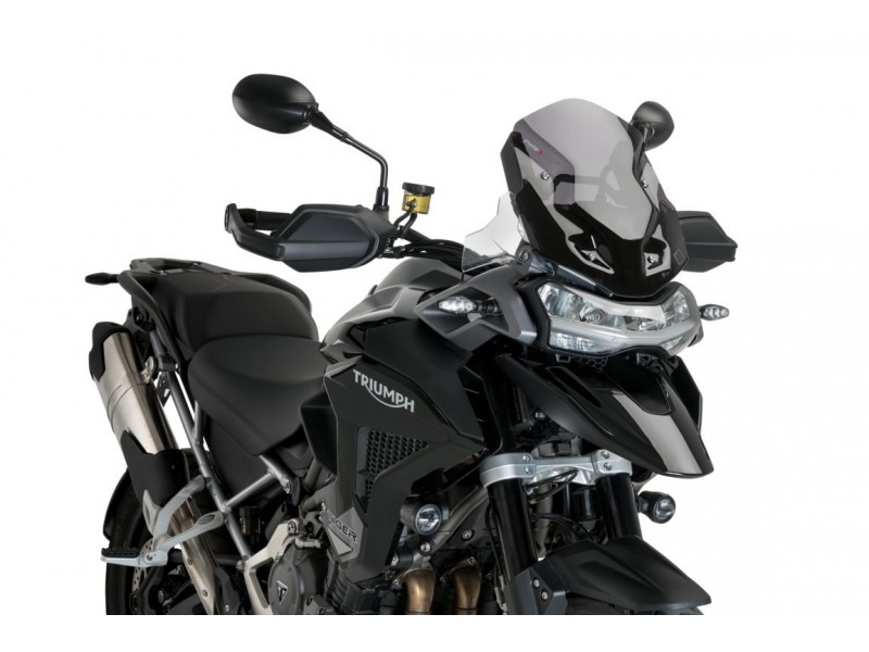 Windscreen PUIG SPORT 21394F dark smoke
