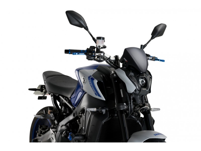Windshield PUIG NEW GEN. SPORT PLUS 20643C carbon look