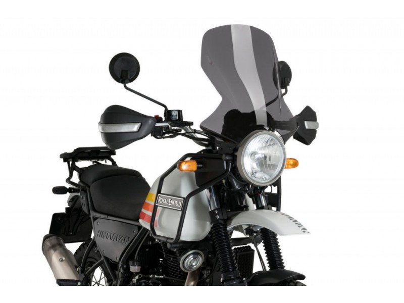 Windscreen PUIG TOURING 21463F dark smoke