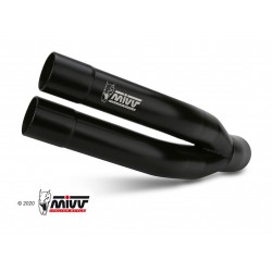 Evacuare MIVV DOUBLE GUN H.041.LDGB Inox black Evacuare MIVV DOUBLE GUN H.041.LDGB Inox black