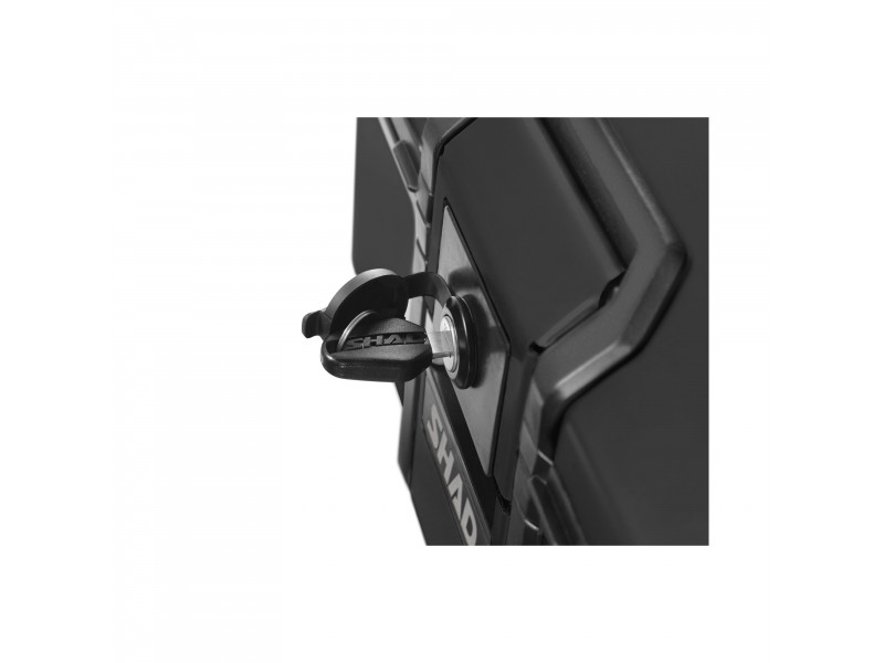 Cutie centrala aluminiu SHAD Terra TR55 D0TR55200B PURE BLACK