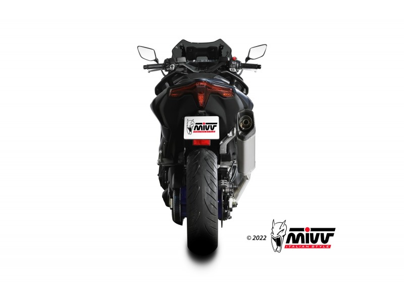 Sistem de evacuare complet 2x1 MIVV SR-1 Y.073.LR1T Titan Sistem de evacuare complet 2x1 MIVV SR-1 Y.073.LR1T Titan