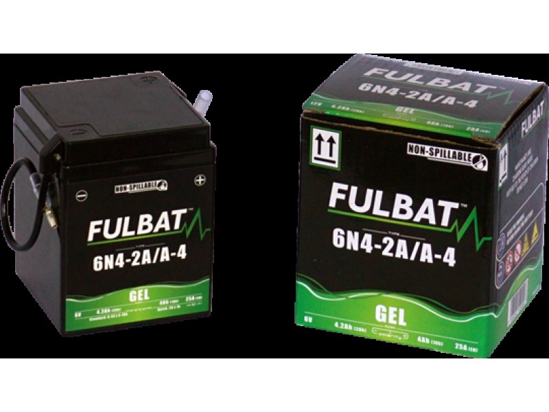 Baterie cu gel FULBAT 6N4-2A/A-4 GEL Baterie cu gel FULBAT 6N4-2A/A-4 GEL