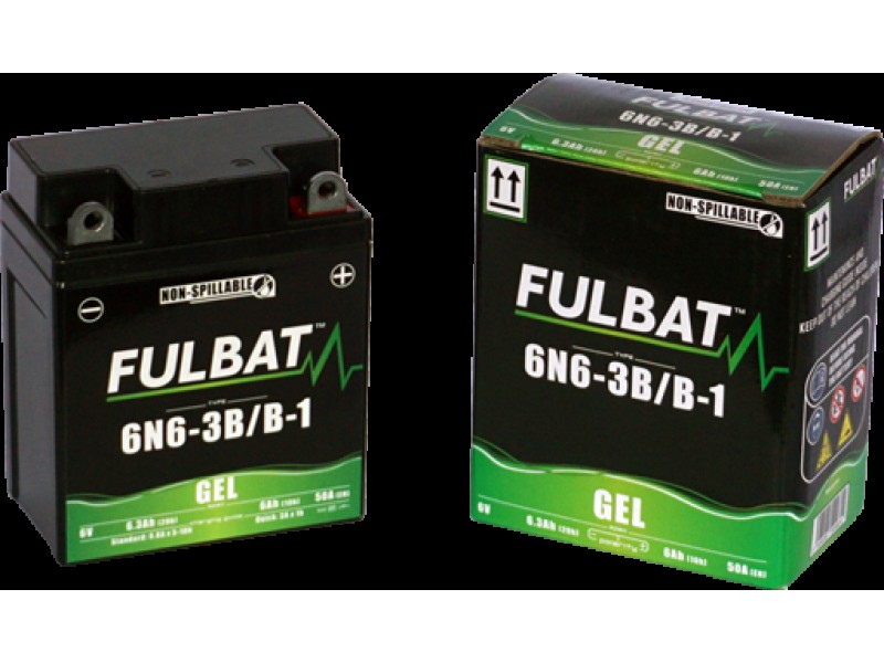 Baterie cu gel FULBAT 6N6-3B/B-1 GEL Baterie cu gel FULBAT 6N6-3B/B-1 GEL