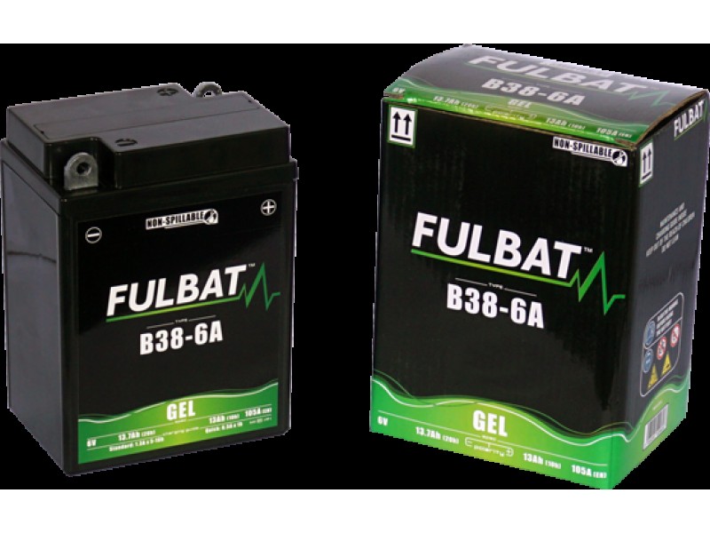 Baterie cu gel FULBAT B38-6A GEL Baterie cu gel FULBAT B38-6A GEL
