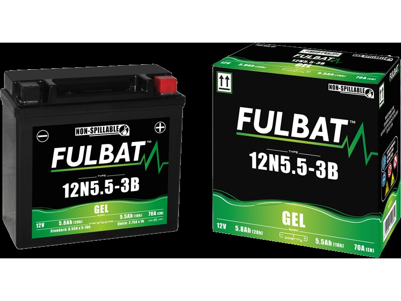 Baterie cu gel FULBAT 12N5.5-3B GEL