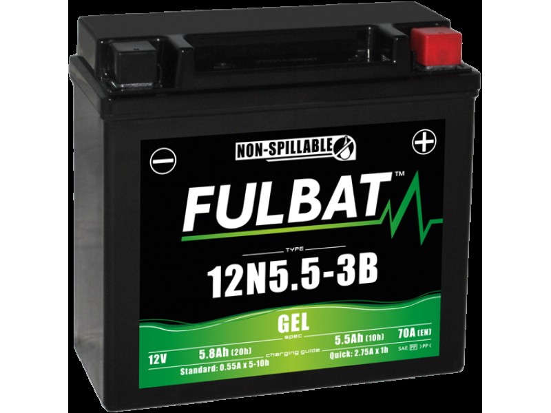 Baterie cu gel FULBAT 12N5.5-3B GEL