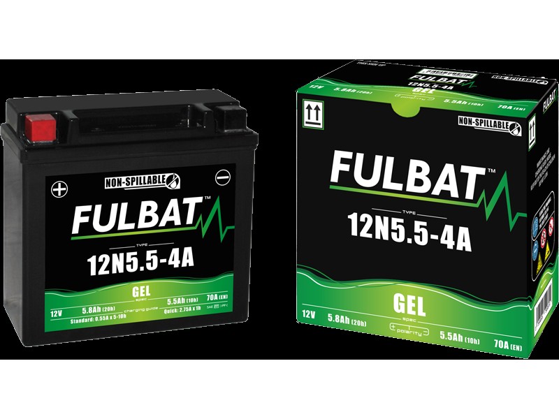 Baterie cu gel FULBAT 12N5.5-4A GEL Baterie cu gel FULBAT 12N5.5-4A GEL