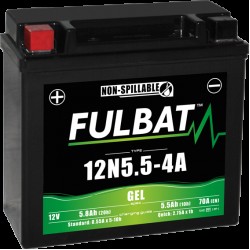 Baterie cu gel FULBAT 12N5.5-4A GEL Baterie cu gel FULBAT 12N5.5-4A GEL