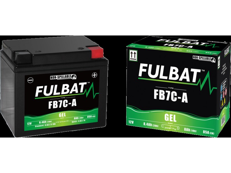 Baterie cu gel FULBAT FB7C-A GEL Baterie cu gel FULBAT FB7C-A GEL