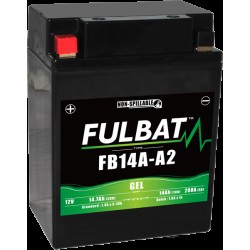 Baterie cu gel FULBAT FB14A-A2  GEL Baterie cu gel FULBAT FB14A-A2  GEL