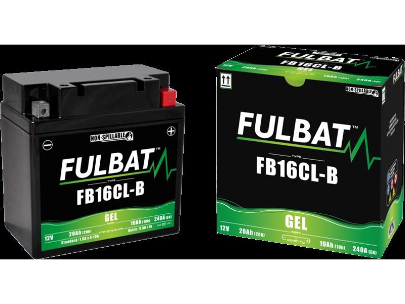 Baterie cu gel FULBAT FB16CL-B GEL Baterie cu gel FULBAT FB16CL-B GEL