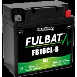 Baterie cu gel FULBAT FB16CL-B GEL Baterie cu gel FULBAT FB16CL-B GEL