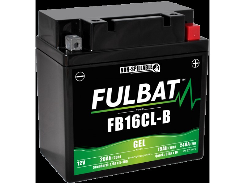 Baterie cu gel FULBAT FB16CL-B GEL Baterie cu gel FULBAT FB16CL-B GEL