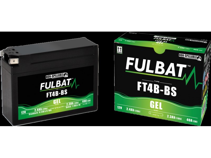 Baterie cu gel FULBAT FT4B-BS GEL Baterie cu gel FULBAT FT4B-BS GEL
