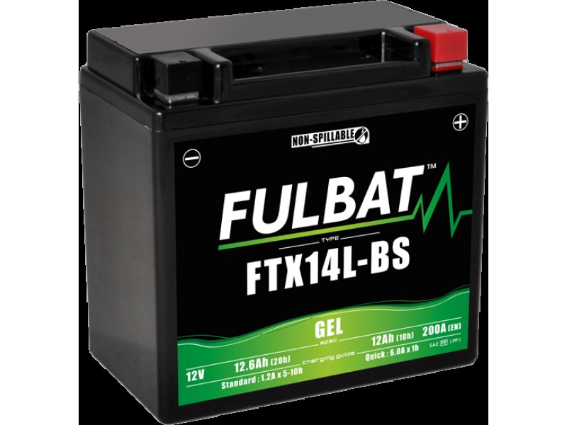 Baterie cu gel FULBAT FTX14L-BS GEL Baterie cu gel FULBAT FTX14L-BS GEL