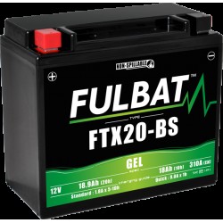 Baterie cu gel FULBAT FTX20-BS GEL Baterie cu gel FULBAT FTX20-BS GEL