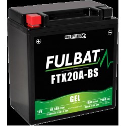 Baterie cu gel FULBAT FTX20A-BS GEL Baterie cu gel FULBAT FTX20A-BS GEL