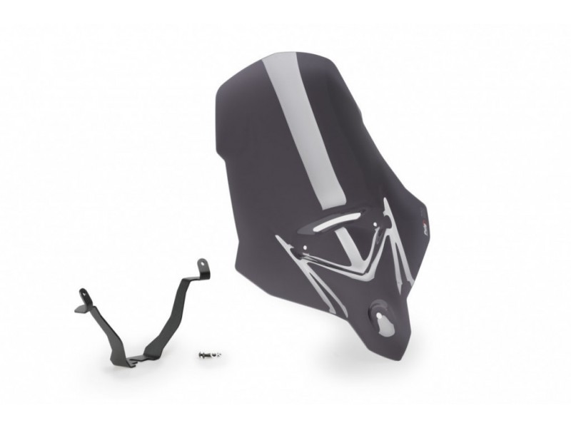 Windscreen PUIG TOURING 21317F dark smoke