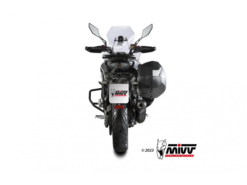Evacuare MIVV OVAL CF.002.LVC Black / Carbon cap