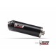 Evacuare MIVV OVAL CF.002.LVC Black / Carbon cap