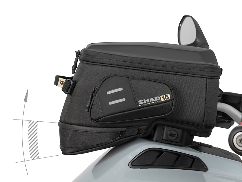 Geanta de rezervor (tank bag) SHAD TR15C X0TR15C for click system