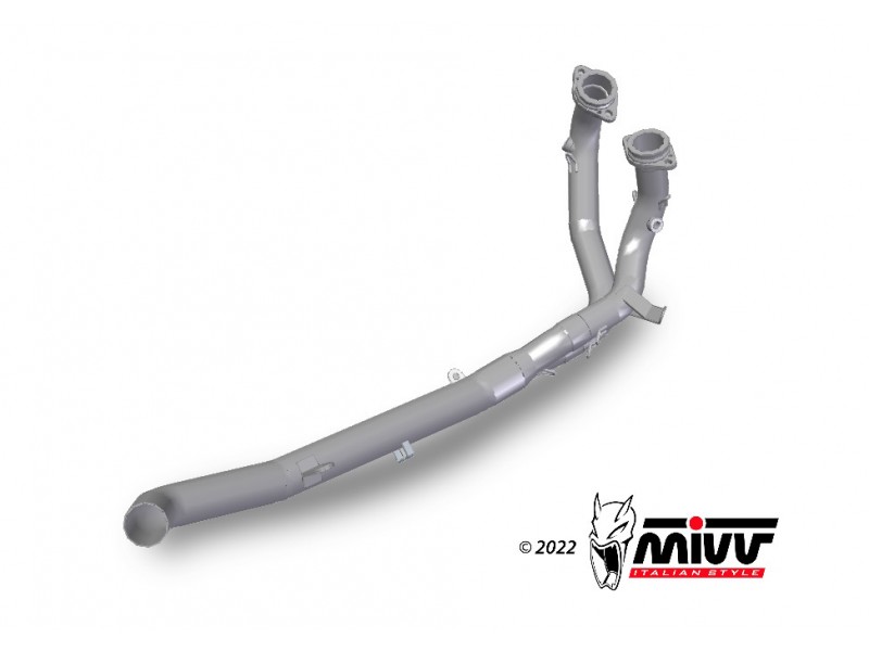 No-Kat pipe MIVV H.079.C1 Stailness Steel No-Kat pipe MIVV H.079.C1 Stailness Steel