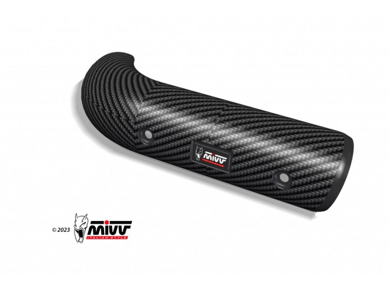 Carbon heat shield MIVV ACC.085.0