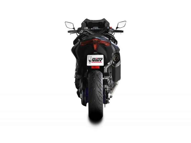 Sistem de evacuare complet 2x1 MIVV SR-1 Y.073.LR1XB Negru Sistem de evacuare complet 2x1 MIVV SR-1 Y.073.LR1XB Negru
