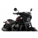 Windscreen PUIG BATWING SML SPORT 21067W transparent gloss black housing
