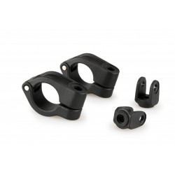Clamp set PUIG 20831N 25,5 mm Negru Clamp set PUIG 20831N 25,5 mm Negru
