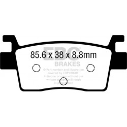 Placute de frana EBC MXS739 Placute de frana EBC MXS739