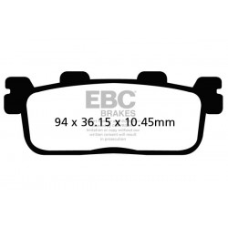 Placute de frana EBC SFAC607 Placute de frana EBC SFAC607