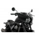 Semifairing PUIG MIRAGE 21460F dark smoke gloss black housing
