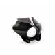 Semifairing PUIG MIRAGE 21460F dark smoke gloss black housing