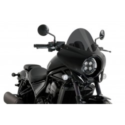 Semifairing PUIG MIRAGE 21461F dark smoke gloss black housing Semifairing PUIG MIRAGE 21461F dark smoke gloss black housing