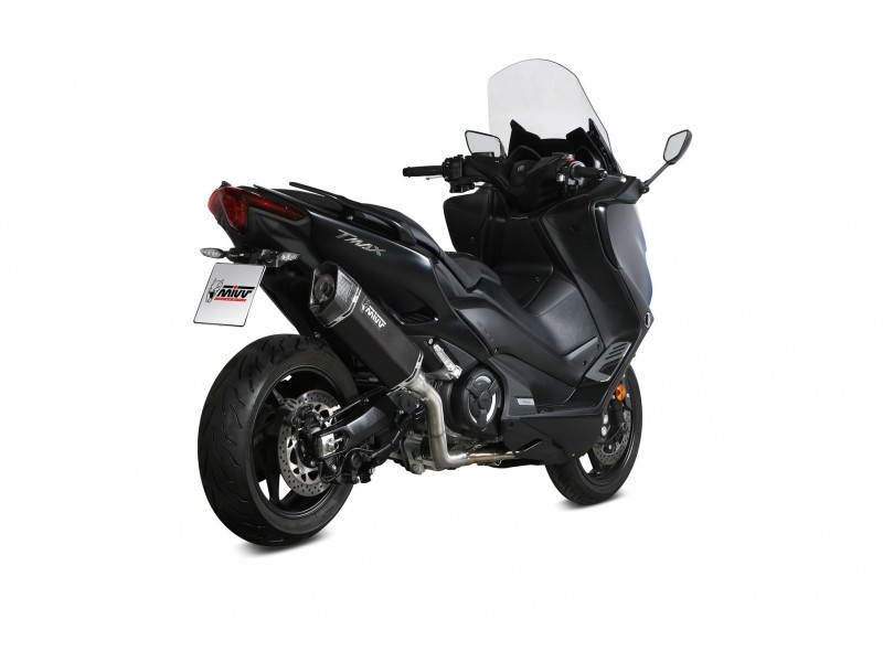Sistem de evacuare complet 2x1 MIVV SR-1 Y.061.LR1XB Negru Sistem de evacuare complet 2x1 MIVV SR-1 Y.061.LR1XB Negru