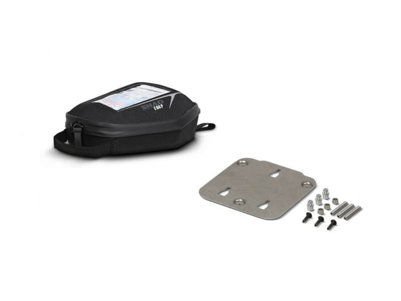 Tank bag with pin system mounting kit SHAD E04P X023PS