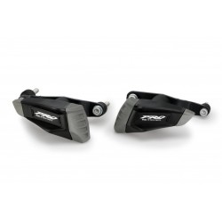 Frame sliders PUIG PRO 2.0 21485N black with grey rubber Frame sliders PUIG PRO 2.0 21485N black with grey rubber