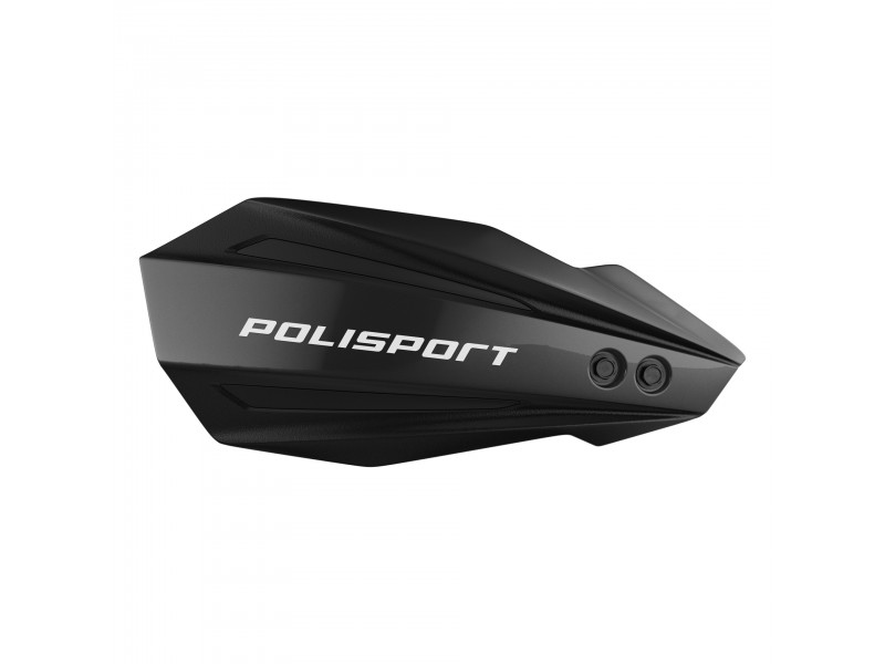 Handguard POLISPORT MX BULLIT 8308500050 White/Black with mounting system
