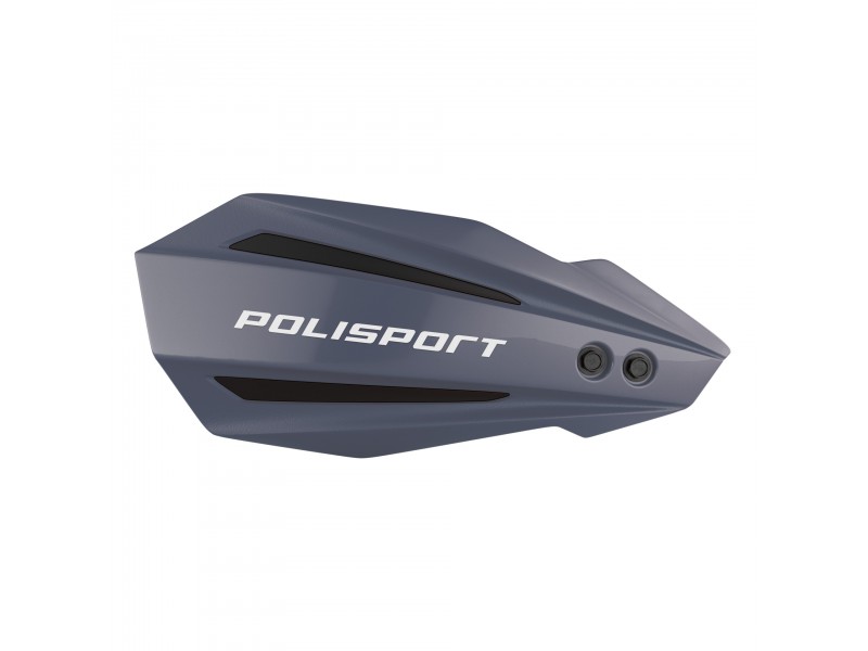 Handguard POLISPORT MX BULLIT 8308500052 Grey/White with mounting system