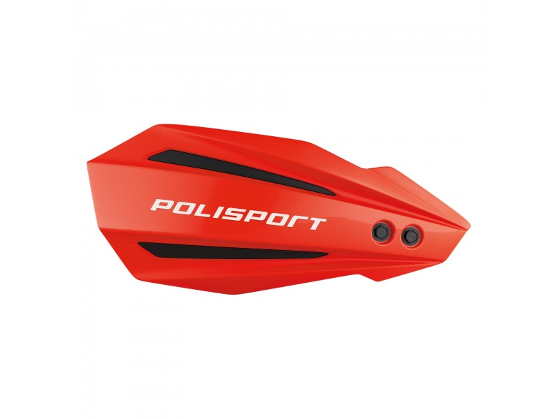 Handguard POLISPORT MX BULLIT 8308500053 Red/White with mounting system