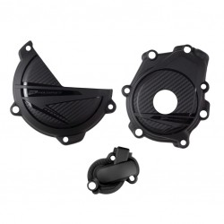 Engine covers protection kit POLISPORT 91372 Negru Engine covers protection kit POLISPORT 91372 Negru