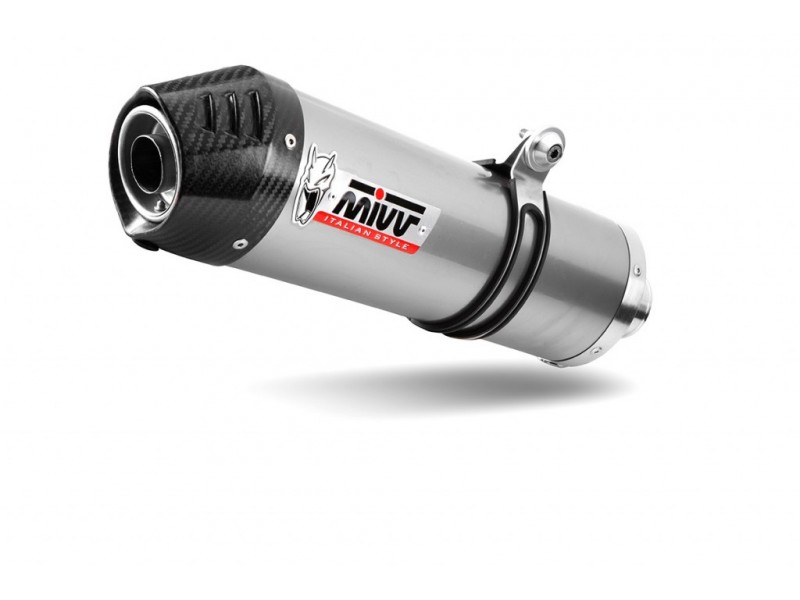 Evacuare MIVV OVAL E.012.LX2C Stainless steel with carbon cap Evacuare MIVV OVAL E.012.LX2C Stainless steel with carbon cap
