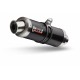 Sistem de evacuare complet 1x1 MIVV GP H.088.LXB Negru Sistem de evacuare complet 1x1 MIVV GP H.088.LXB Negru